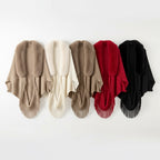 Aveline Knit Cape| Celeste Collection