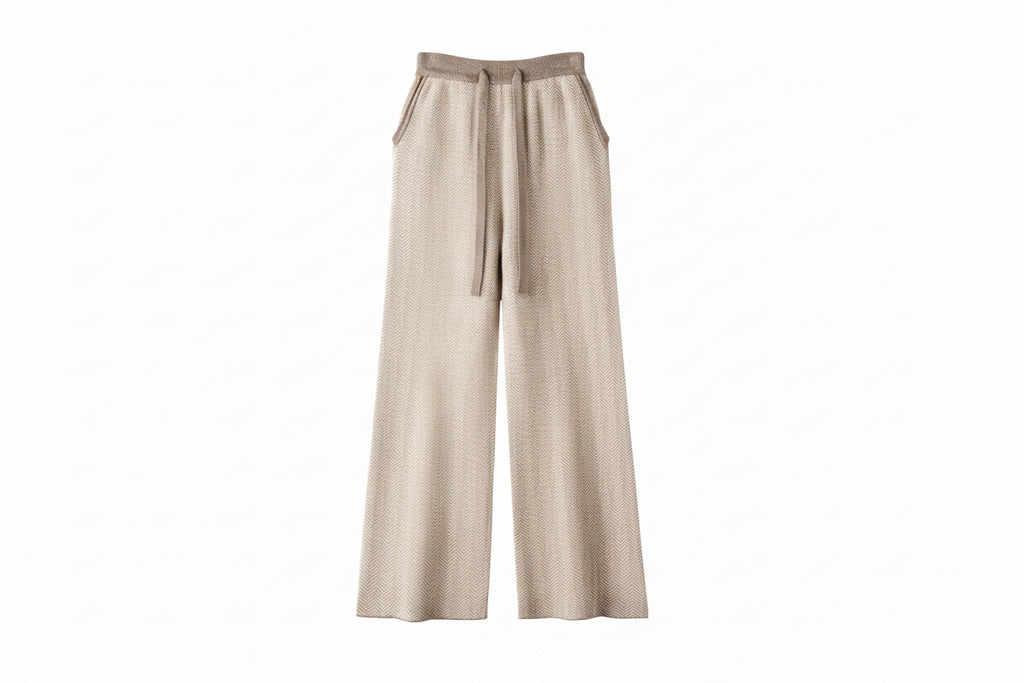 Tyra Celeste Wool Knit Set