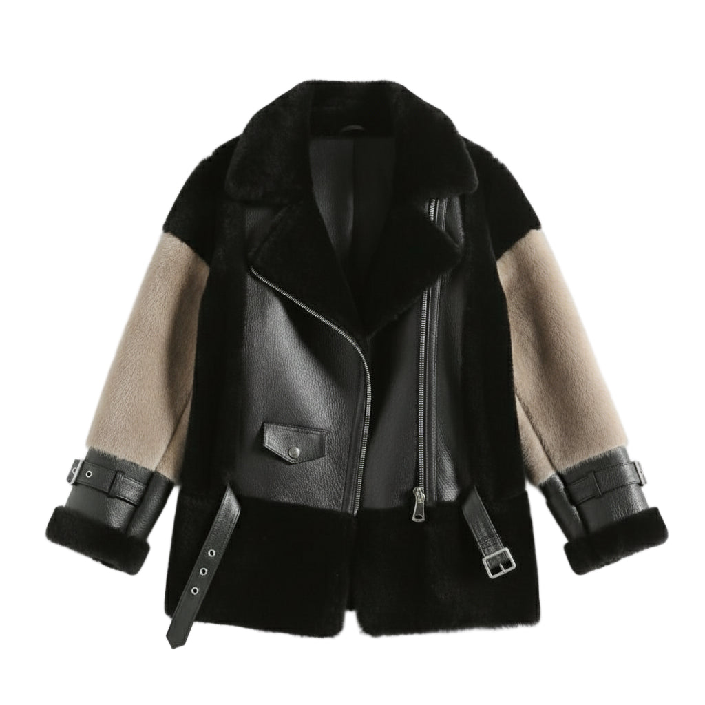 Clivna Fur Coat | Celeste Collection