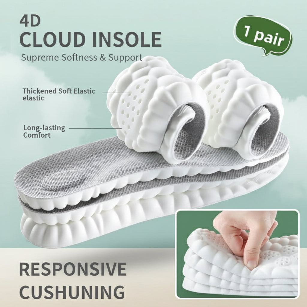 Super soft insoles that feel like stepping on feces