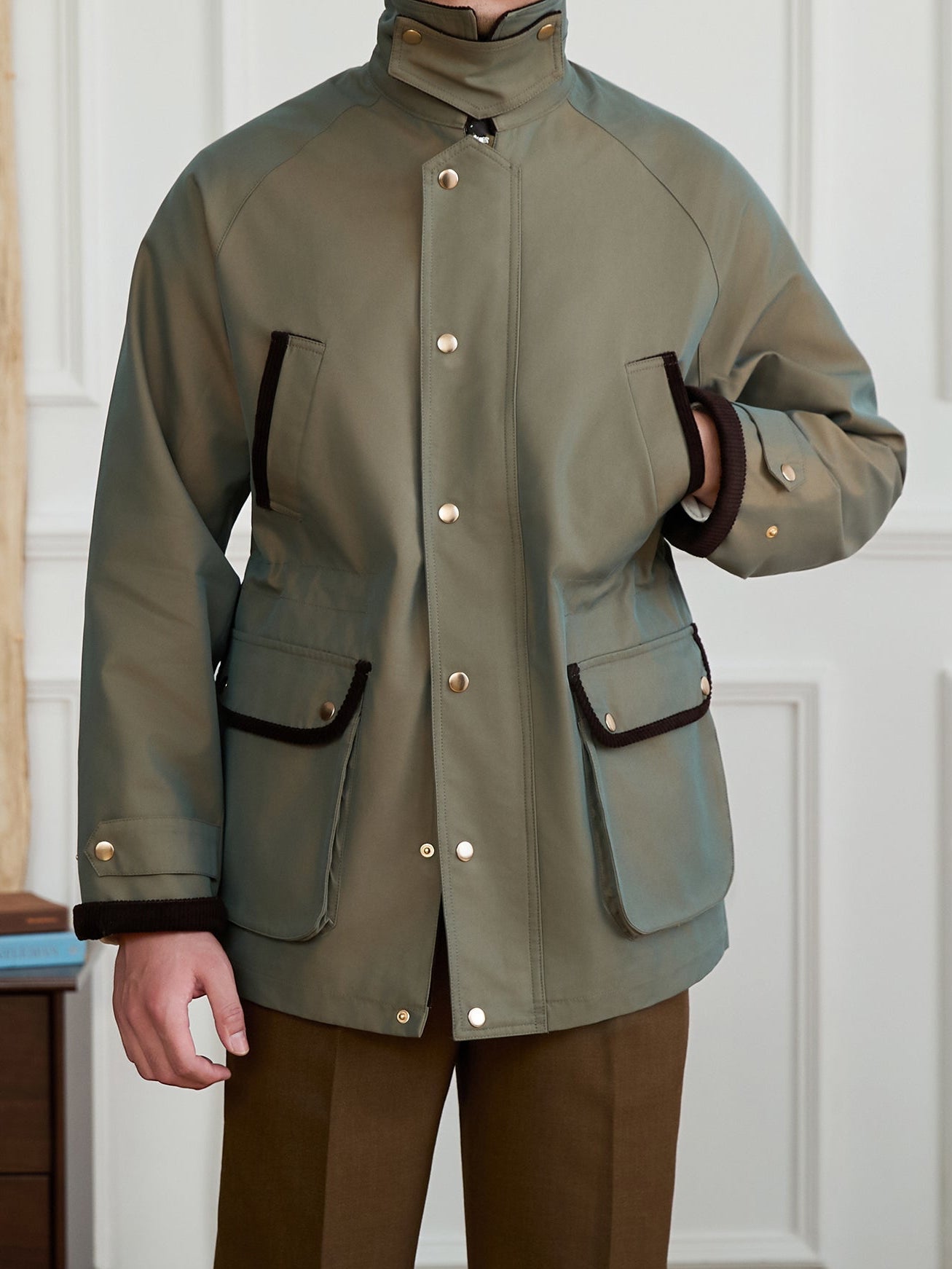 Charles Waterproof Jacket | Noir Essence Collection