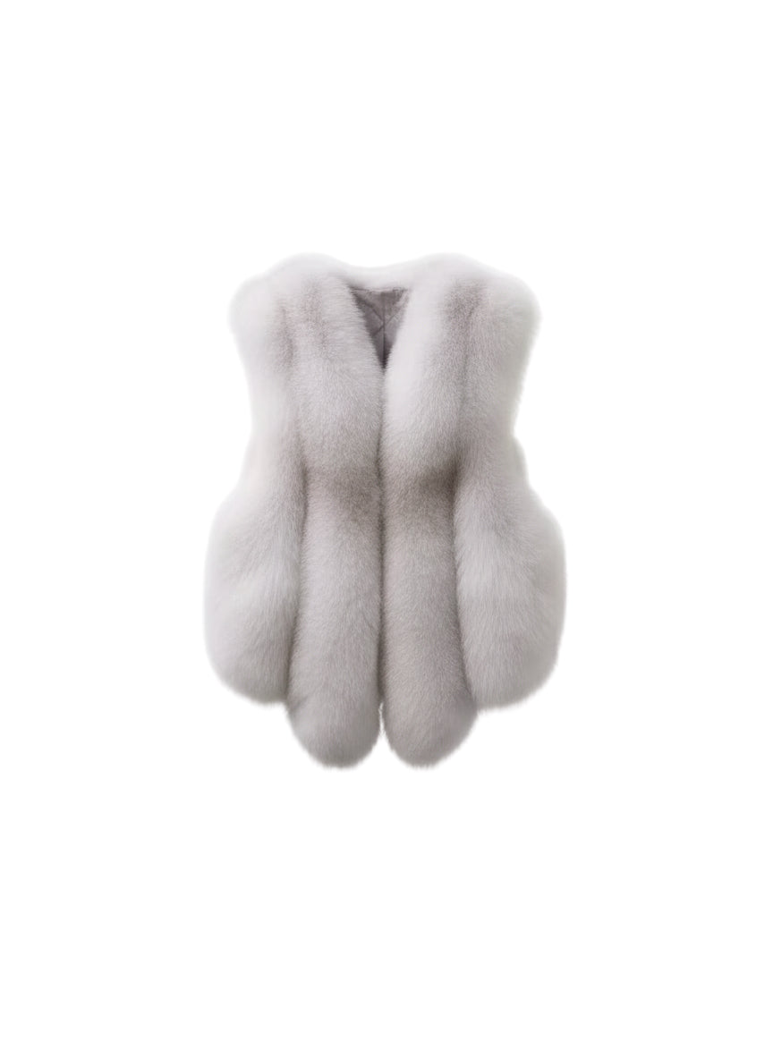 Celeste Élodie Faux Fur Vest | Celeste Collection