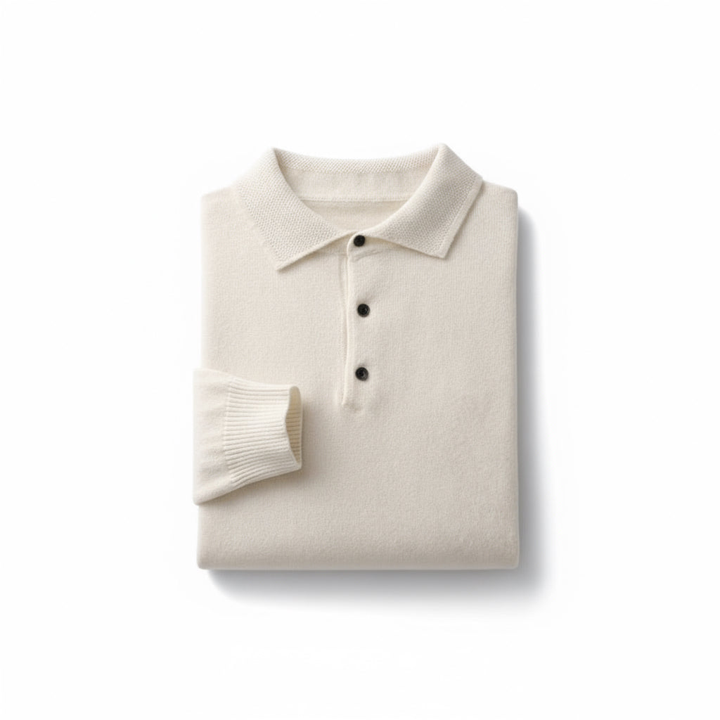 Sérénité Wool Pullover I Noir Essence Collection