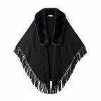 Aveline Knit Cape| Celeste Collection