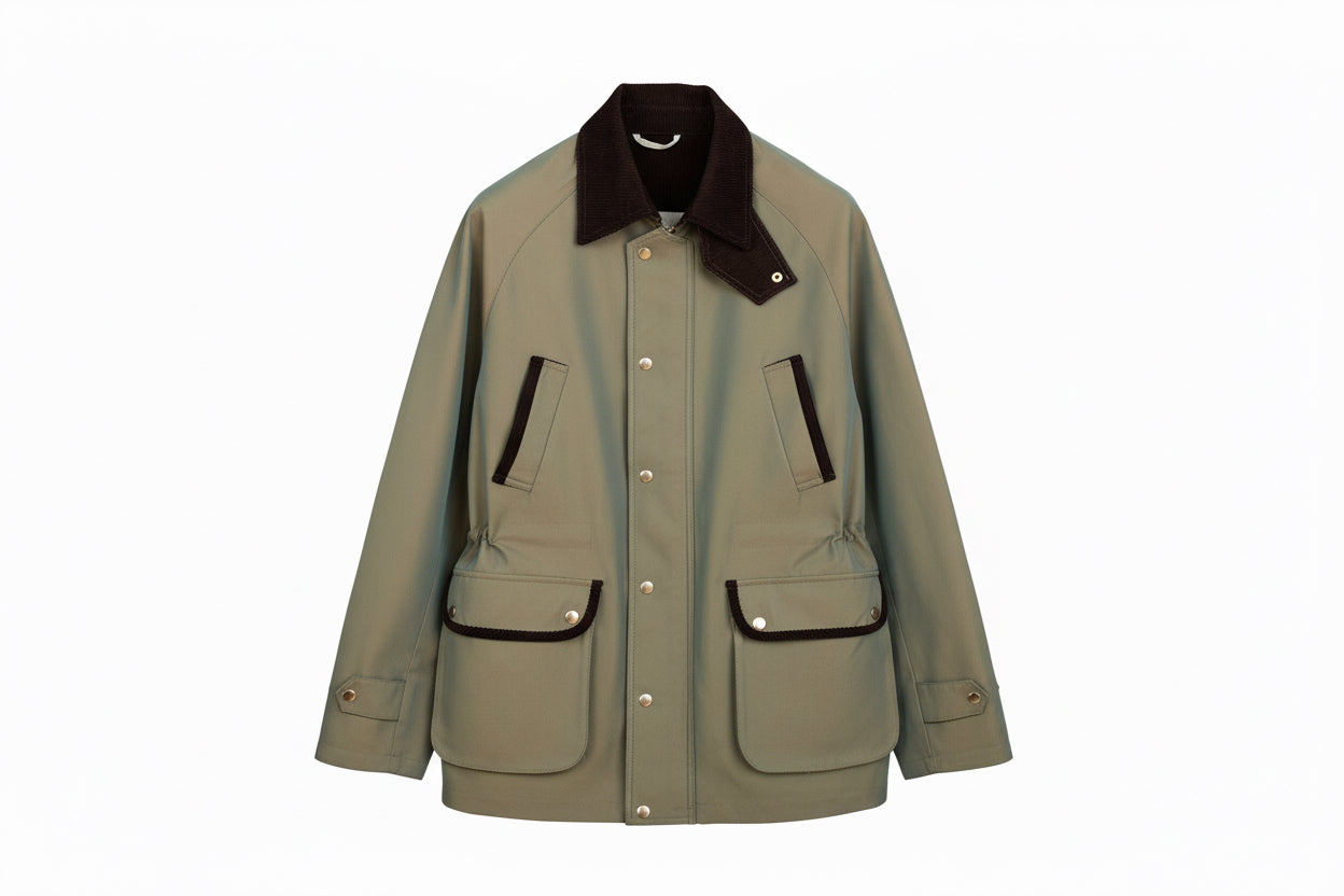 Charles Waterproof Jacket | Noir Essence Collection