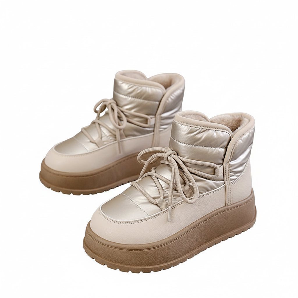 High Top Fleece Lined Snow Boots | Celeste Collection