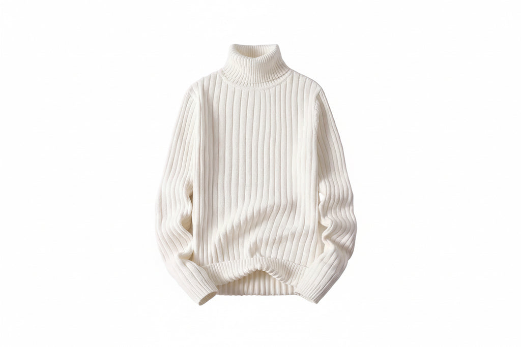 Kael Knit Turtleneck | Noir Essence