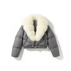 Astraéa Cropped Down Jacket | Celeste Collection