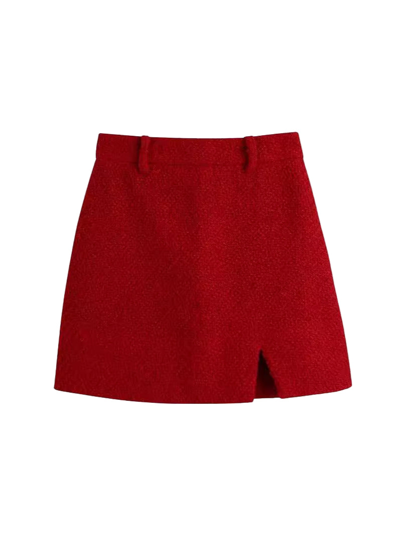 Double Breasted Round Neck Suit Jacket | Celeste Collection