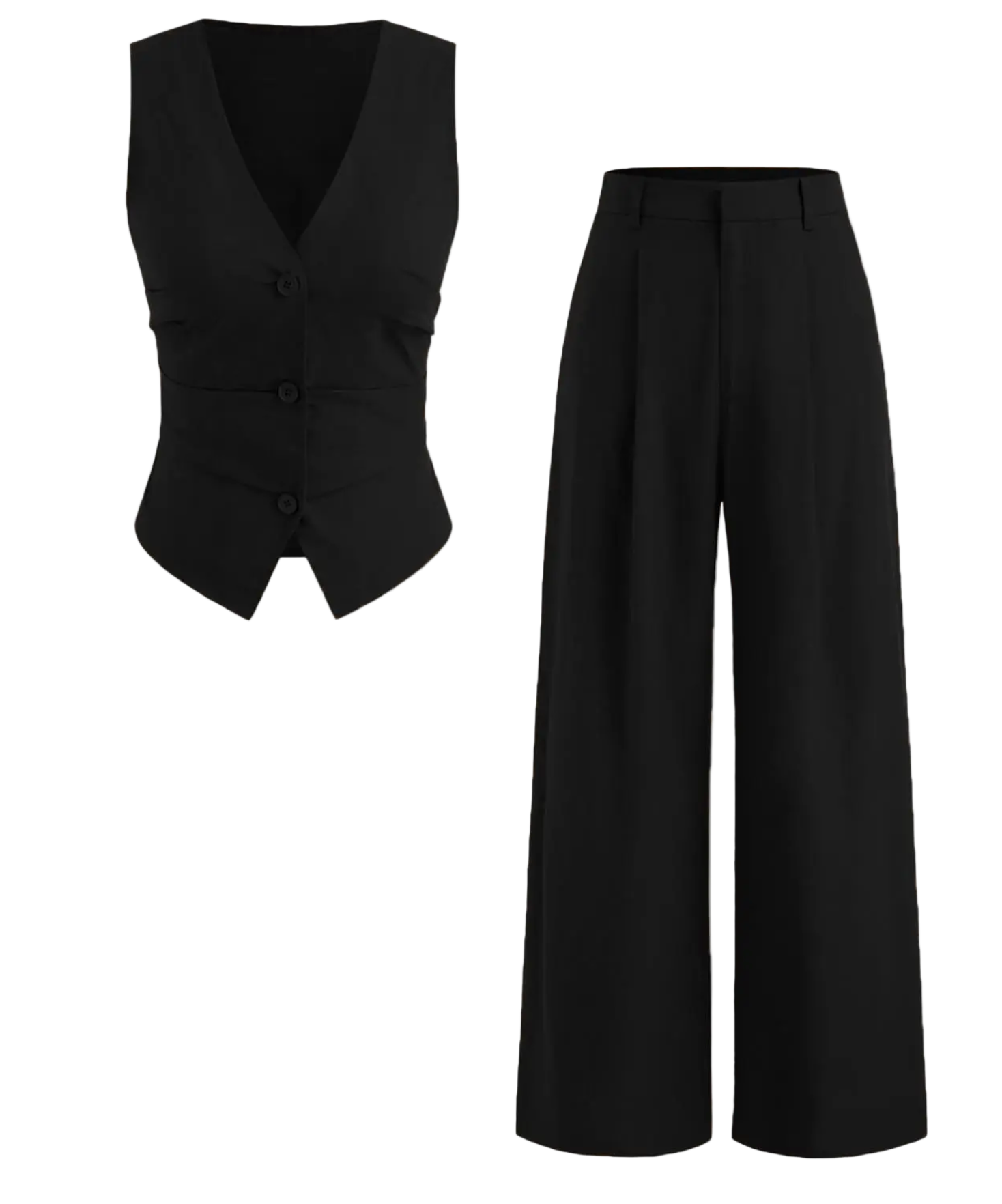 Élina Wide Leg Set I Celeste Collection