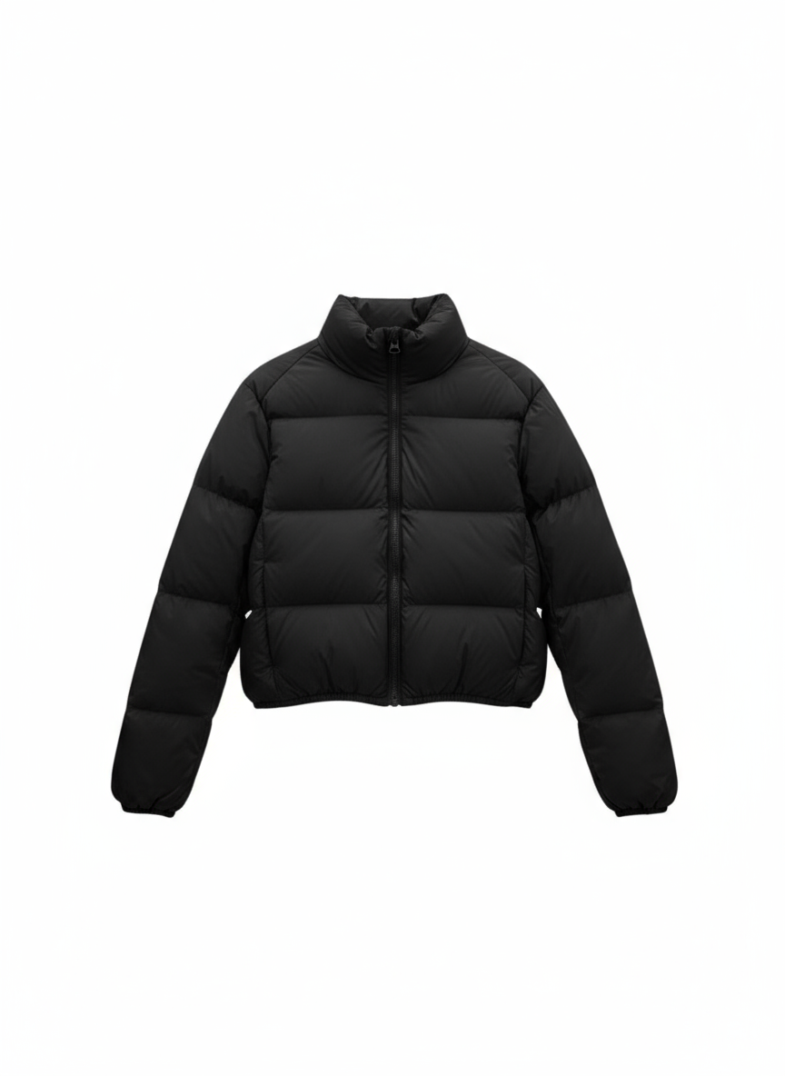 Althea High Waisted Down Jacket | Celeste Collection
