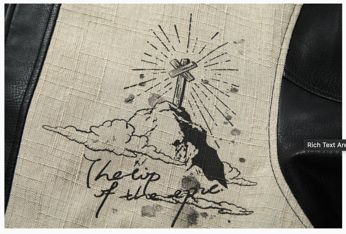 Revenant Wings Jacket I Noir Essence Collection