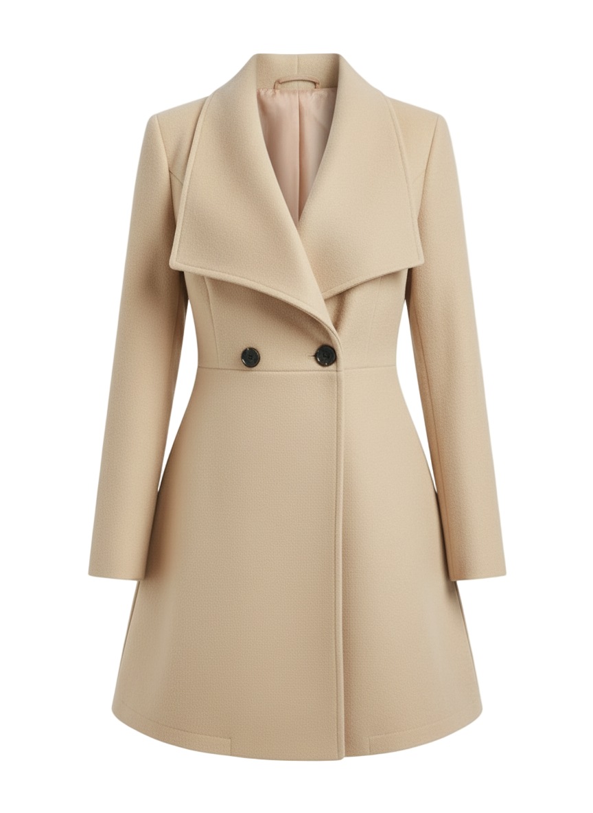 Azeleya Wool Coat | Celeste Line