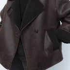 Aurelia Double Sided Fur Jacket | Celeste Collection