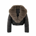 Astraéa Cropped Down Jacket | Celeste Collection