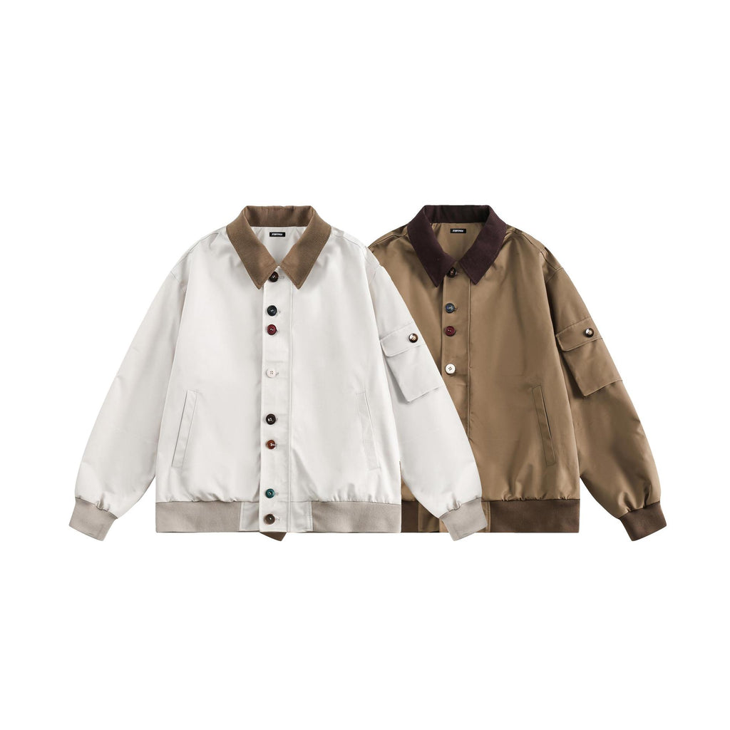 Noir Orion Corduroy Bomber Jacket | Noir Essence Collection