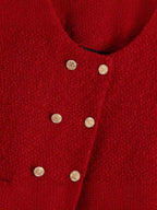 Double Breasted Round Neck Suit Jacket | Celeste Collection