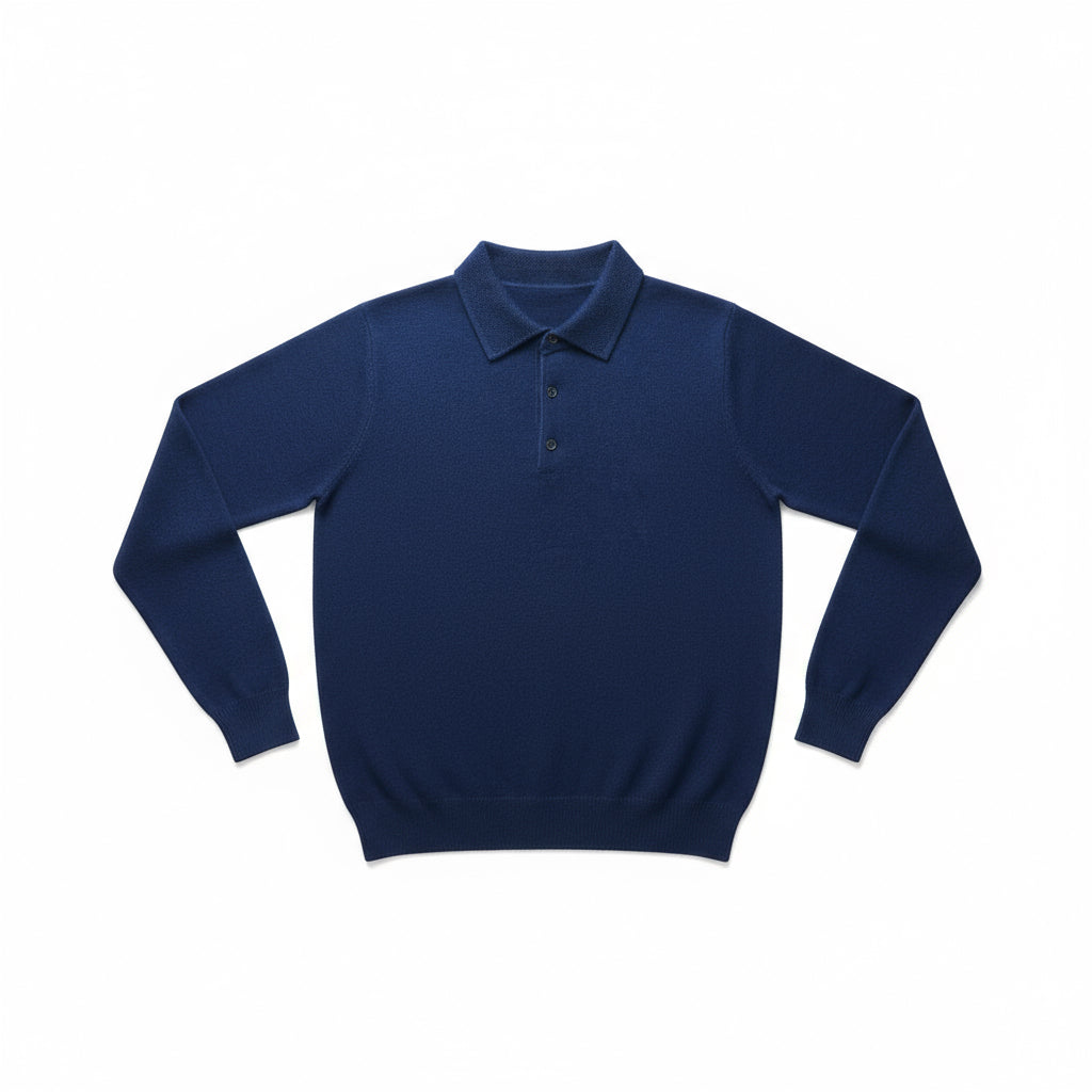 Sérénité Wool Pullover I Noir Essence Collection