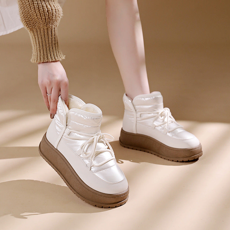 High Top Fleece Lined Snow Boots | Celeste Collection