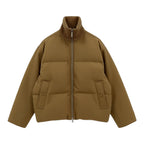 Claudine Cashmere Down Jacket | Celeste Collection
