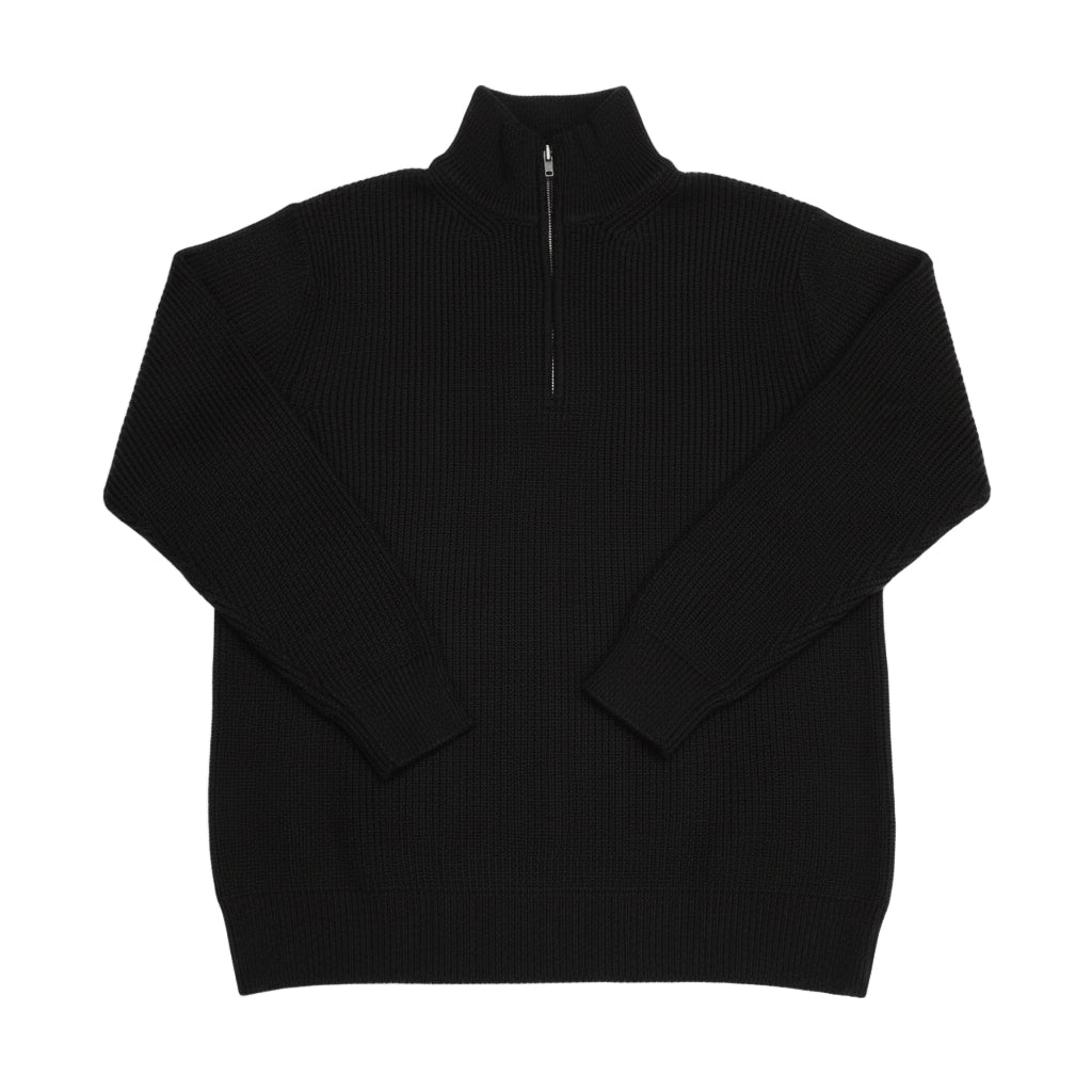 Chester Quarter-Zip | Noir Essence Collection