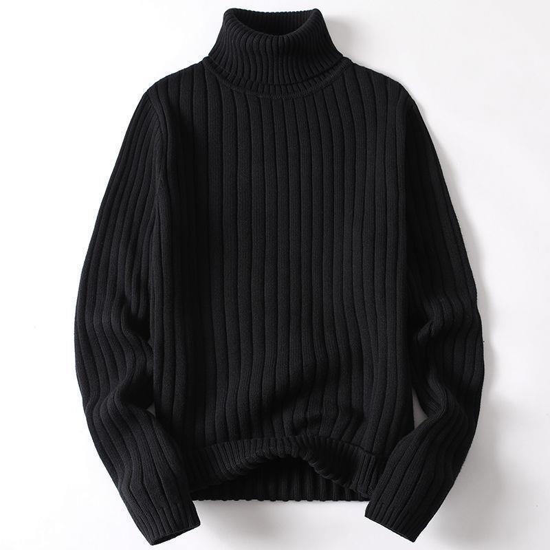 Kael Knit Turtleneck | Noir Essence