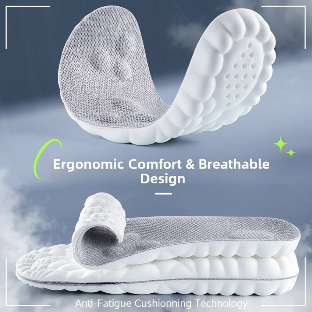 Super soft insoles that feel like stepping on feces