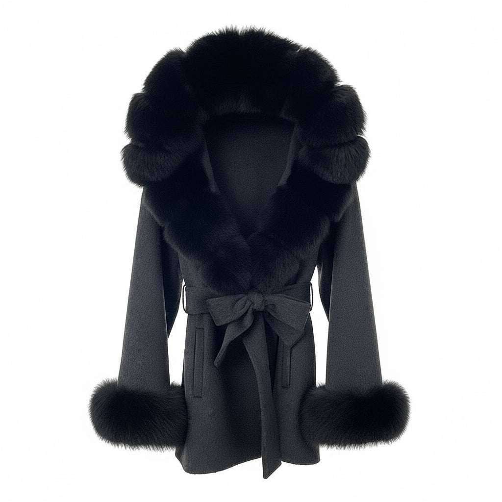 Astraéa Wool Coat I Celeste Collection